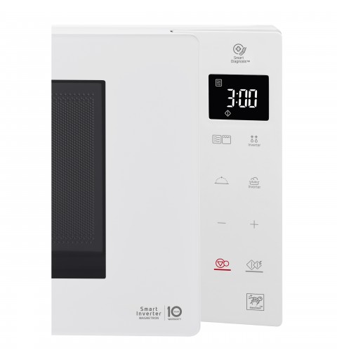 LG MH6535GDH forno a microonde Superficie piana Microonde con grill 25 L 1000 W Bianco