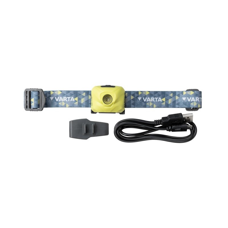 Varta OUTDOOR SPORTS ULTRALIGHT H30R Lime Headband flashlight LED