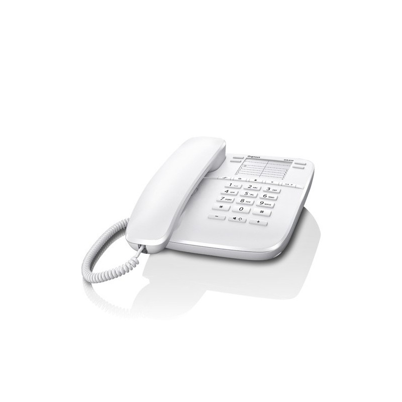Gigaset DA410 Analog telephone White