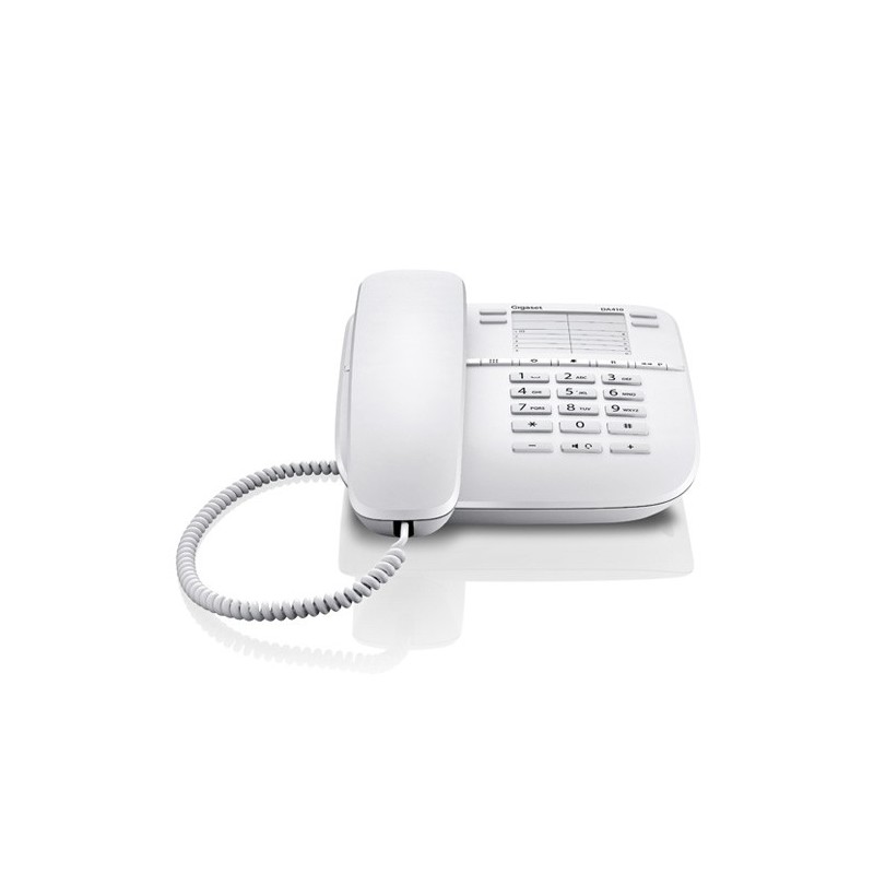 Gigaset DA410 Telefono analogico Bianco