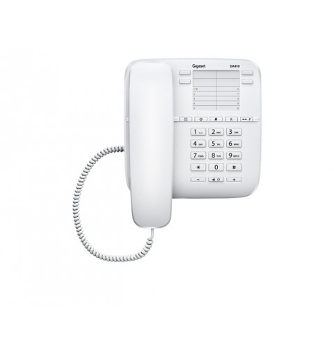 Gigaset DA410 Téléphone analogique Blanc