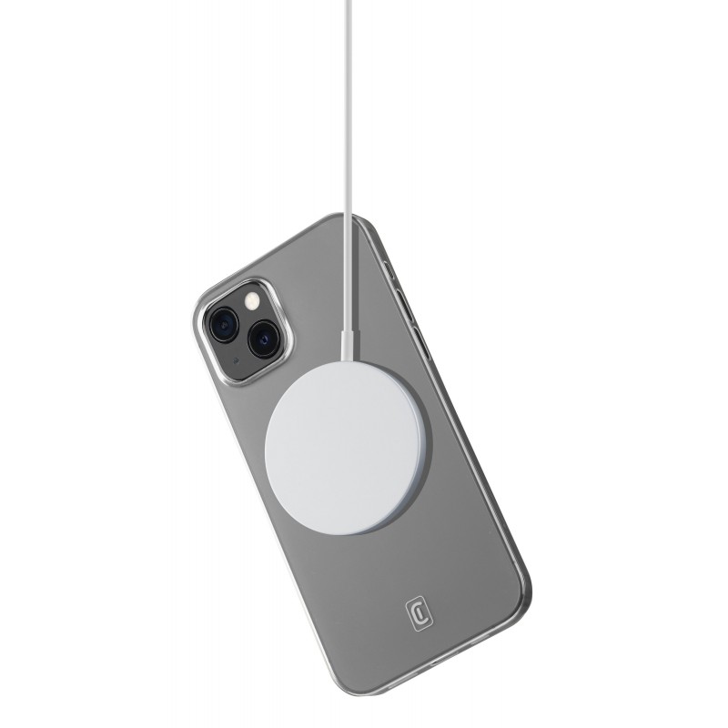 Cellularline Zero - iPhone 13 Custodia semi-rigida trasparente ultrasottile Trasparente