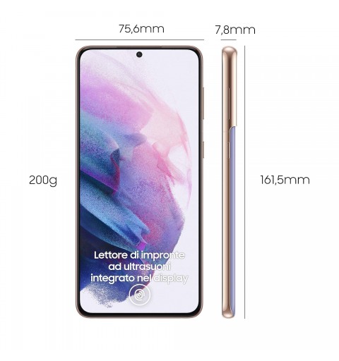 Samsung Galaxy S21+ 5G SM-G996B 17 cm (6.7") Double SIM Android 11 USB Type-C 8 Go 256 Go 4800 mAh Violet