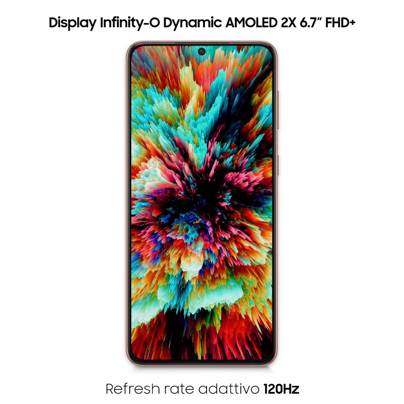 Samsung Galaxy S21+ 5G SM-G996B 17 cm (6.7") SIM doble Android 11 USB Tipo C 8 GB 256 GB 4800 mAh Violeta