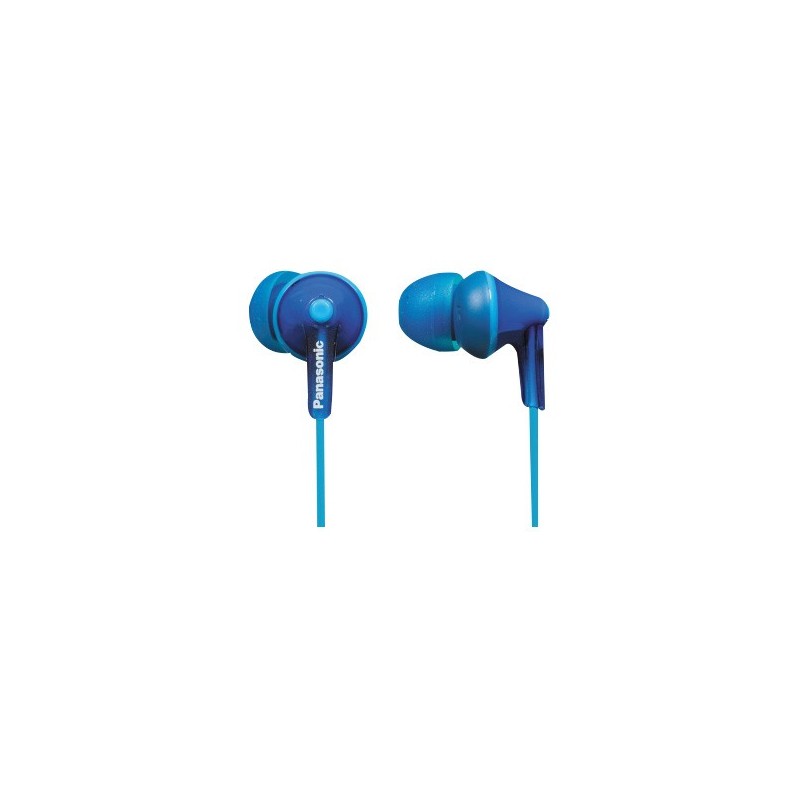 Panasonic RP-HJE125E-A écouteur casque Avec fil Écouteurs Ecouteurs Musique Bleu