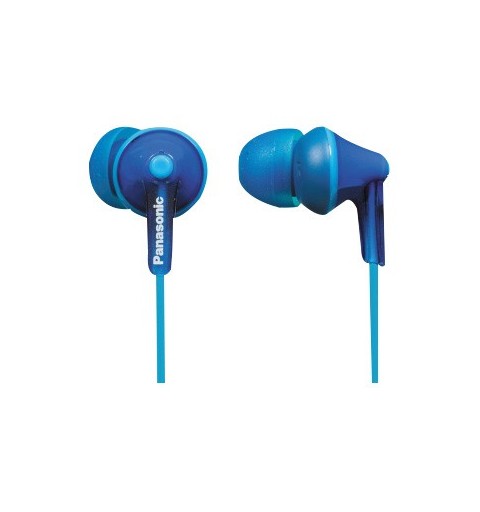 Panasonic RP-HJE125E-A écouteur casque Avec fil Écouteurs Ecouteurs Musique Bleu