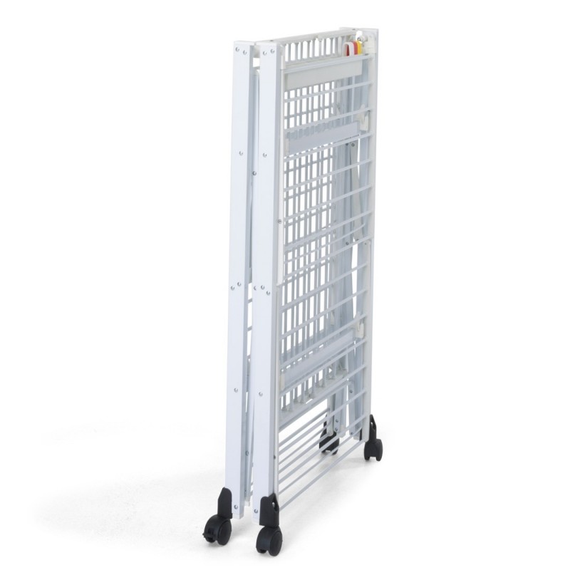 Foppapedretti Gulliver Floor-standing rack Aluminium, Black, White