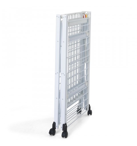 Foppapedretti Gulliver Floor-standing rack Aluminium, Black, White