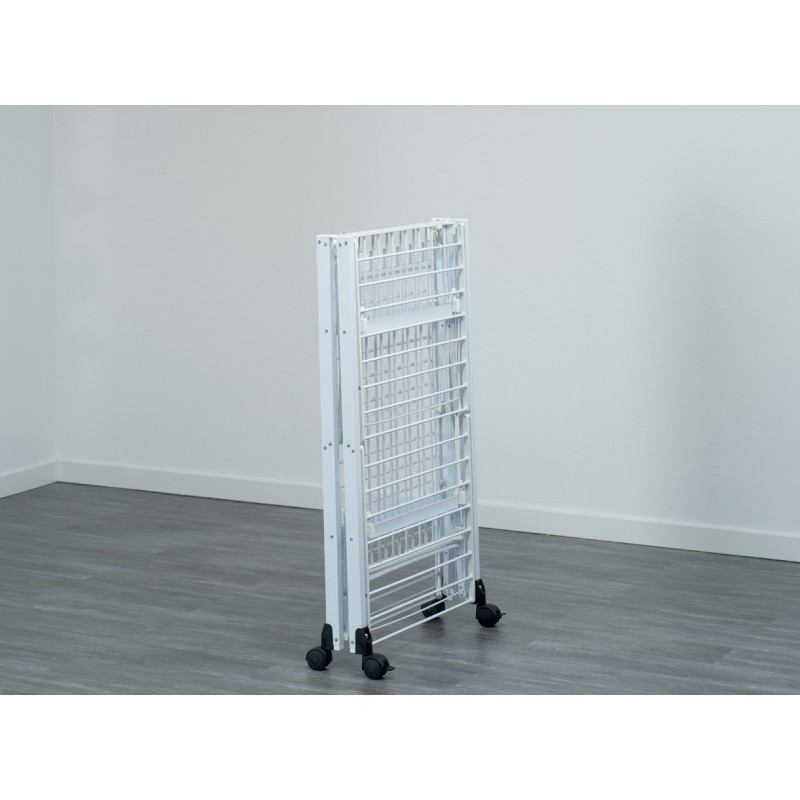 Foppapedretti Gulliver Floor-standing rack Aluminium, Black, White