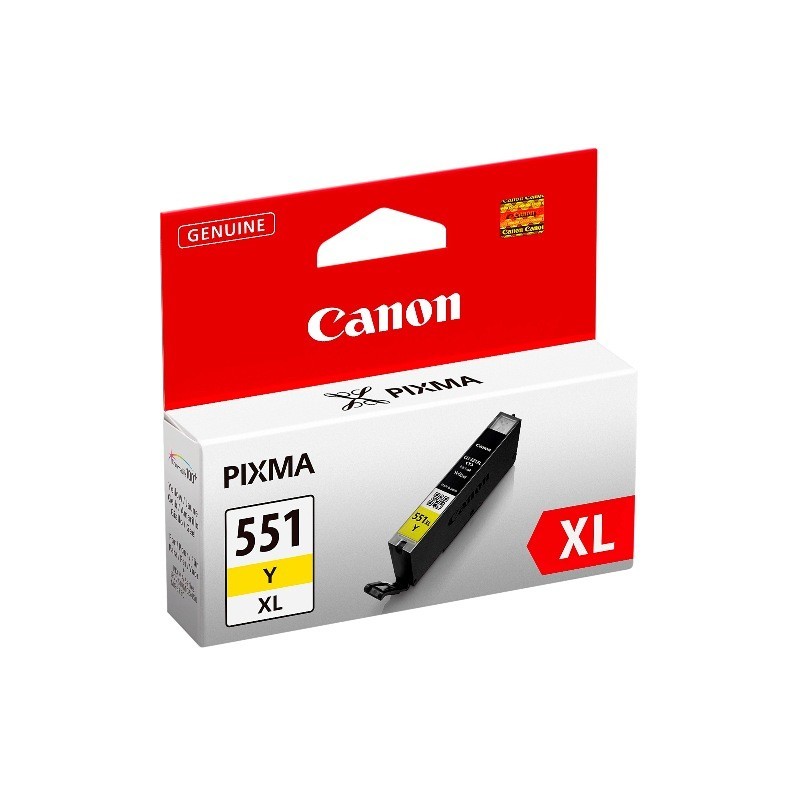 Canon CLI-551XL Y w sec Druckerpatrone 1 Stück(e) Original Hohe (XL-) Ausbeute Gelb