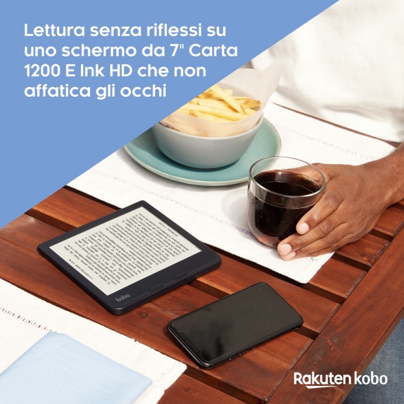 Rakuten Kobo Libra 2 eBook-Reader Touchscreen 32 GB WLAN Schwarz