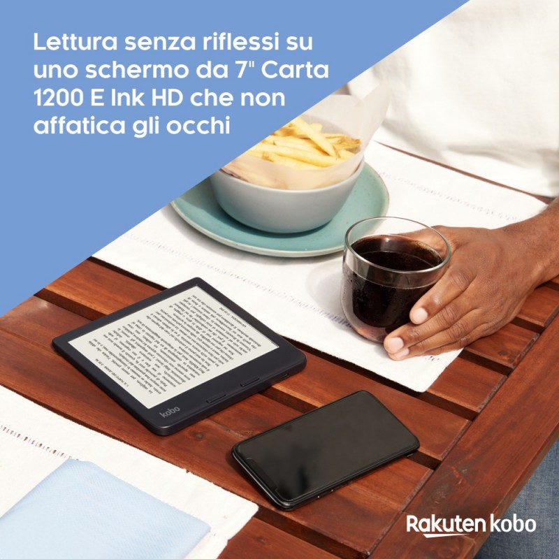 Rakuten Kobo Libra 2 lectore de e-book Pantalla táctil 32 GB Wifi Negro