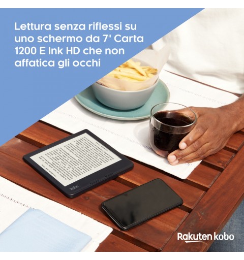 Rakuten Kobo Libra 2 lectore de e-book Pantalla táctil 32 GB Wifi Negro