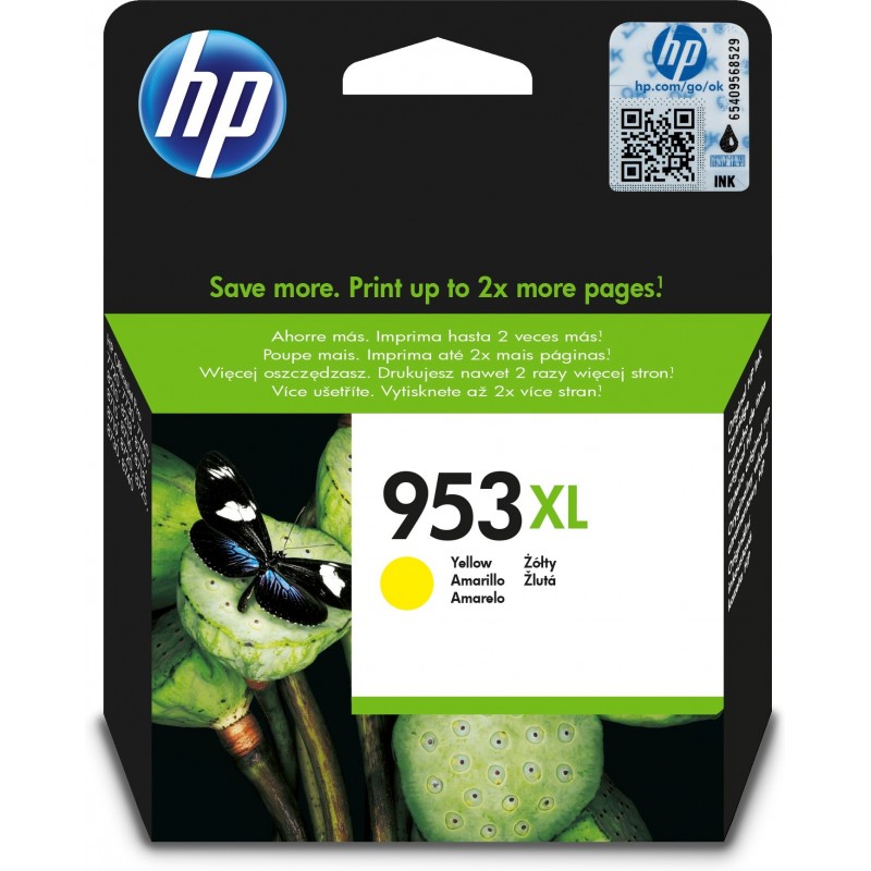 HP 953XL cartouche d'encre jaune grande capacité conçue par