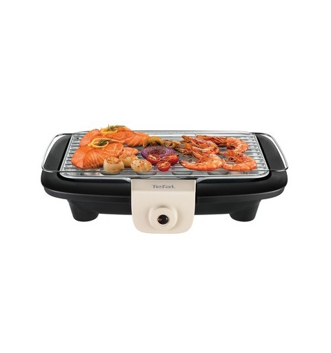 Tefal EasyGrill BG90C8 barbecue et grill Dessus de table Electrique Noir, Taupe 2300 W