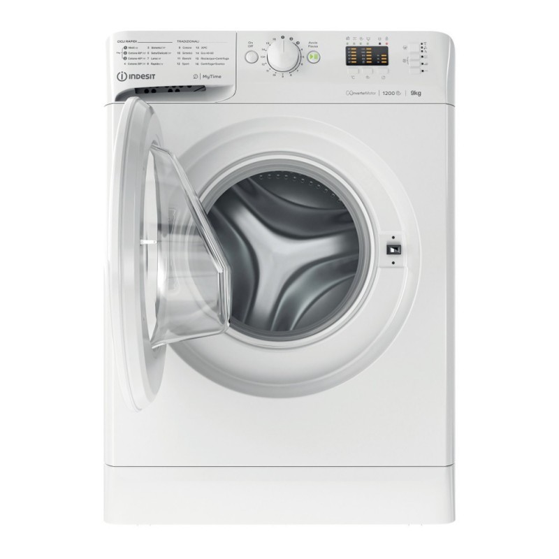 Indesit MTWA 91283 W IT lavadora Carga frontal 9 kg 1200 RPM D Blanco