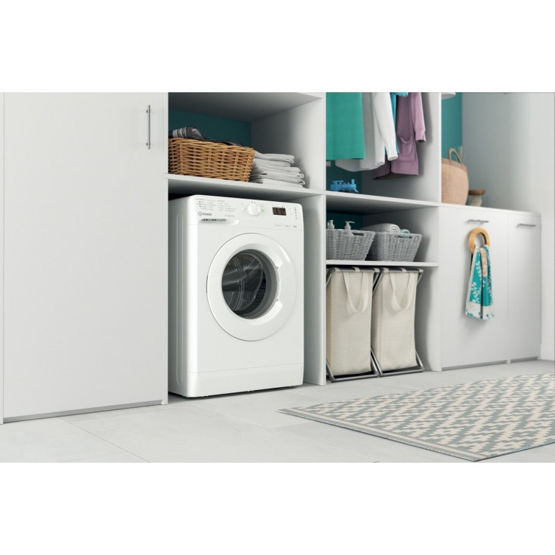 Indesit MTWA 91283 W IT lavadora Carga frontal 9 kg 1200 RPM D Blanco