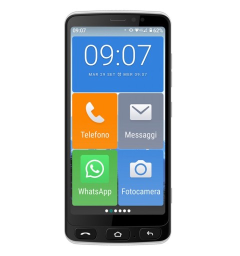 New Majestic Jack 14 cm (5.5 Zoll) Single SIM Android 10.0 4G USB Typ-C 2 GB 16 GB 2400 mAh Schwarz