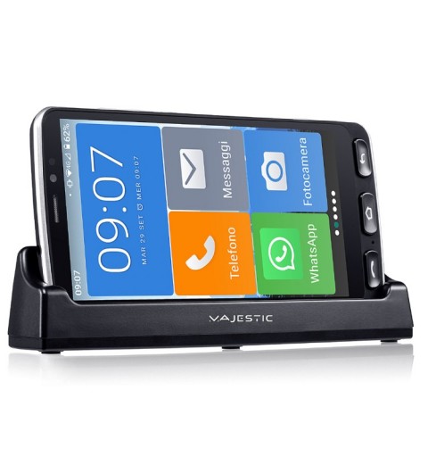 New Majestic Jack 14 cm (5.5 Zoll) Single SIM Android 10.0 4G USB Typ-C 2 GB 16 GB 2400 mAh Schwarz