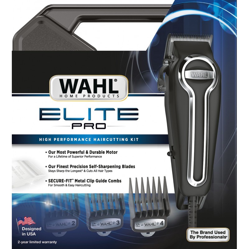 Wahl Haarschneider-Set Elite Pro Schwarz