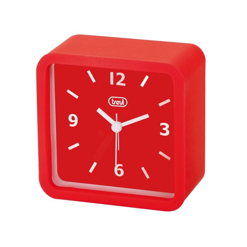 Trevi SL 3820 Quartz alarm clock Red, White