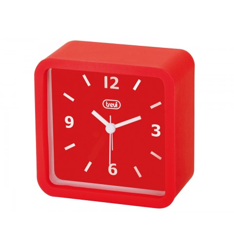 Trevi SL 3820 Reloj despertador analógico Rojo, Blanco