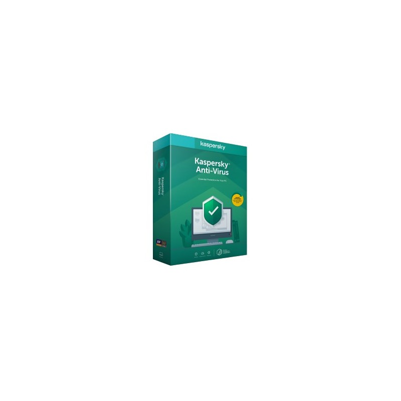 Kaspersky Lab Anti-Virus 2020 Licenza base 1 anno i Kaspersky Lab Anti-Virus 2020 Licenza base 1 anno i
