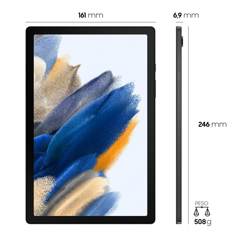 Samsung Galaxy Tab A8 10.5" Wifi, Android 11, RAM 4 GB, 128 GB, Gray
