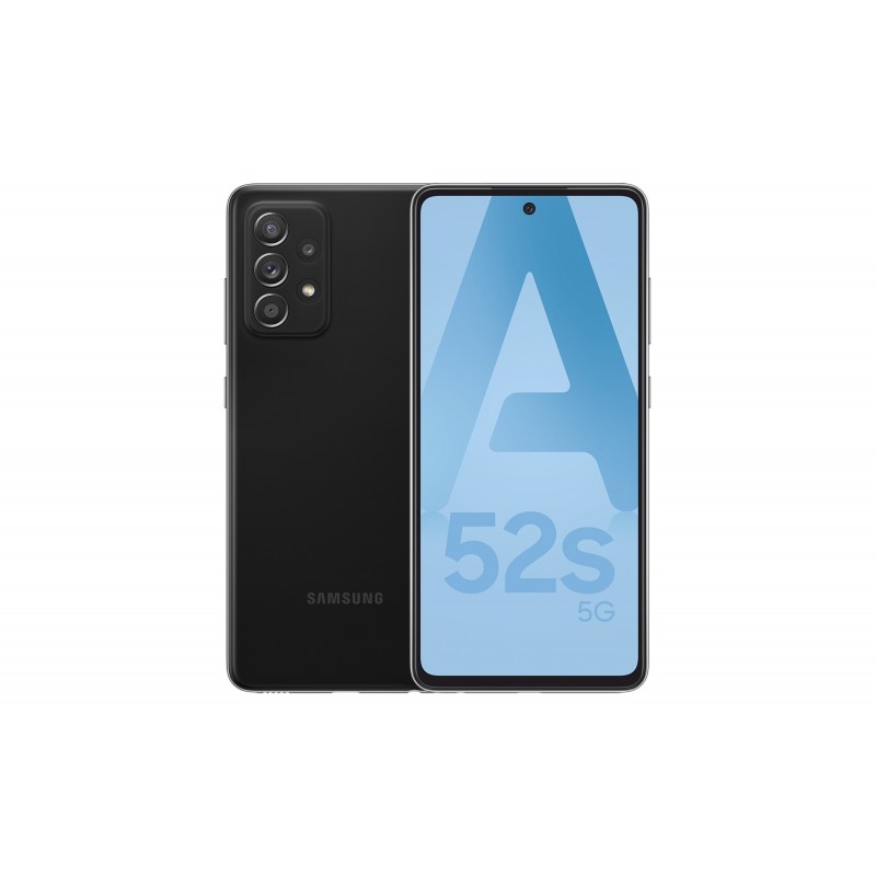 Samsung Galaxy A52s 5G SM-A528B 16,5 cm (6.5") SIM doble Android 11 USB Tipo C 6 GB 128 GB 4500 mAh Negro