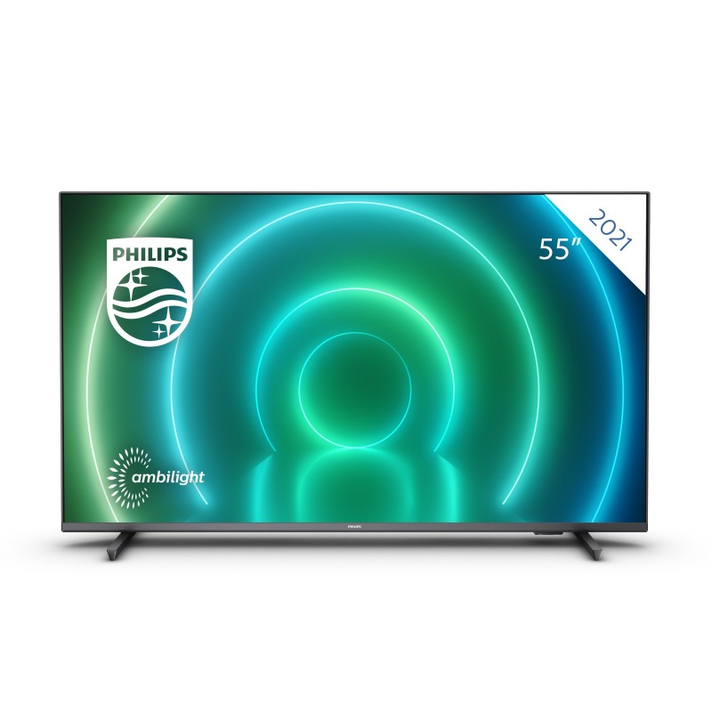 Philips 55PUS7906 139.7 cm (55") 4K Ultra HD Smart TV Wi-Fi Anthracite