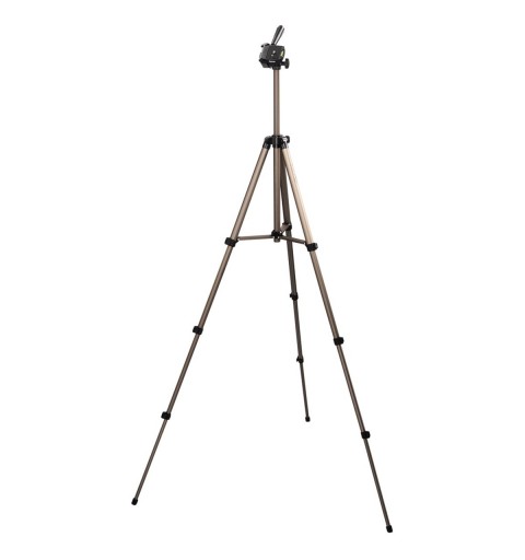 Hama Treppiedi "Star 700 EF Digital", argento (42,5 - 125 cm), testa 3D con sgancio rapido, gambe in 4 sezioni, con borsa per