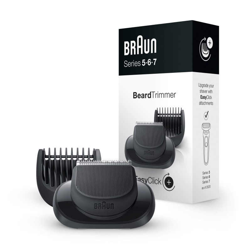 Braun EasyClick Accessorio Regolabarba Per Rasoio Elettrico Series 5, 6 E 7 (Nuova Generazione)