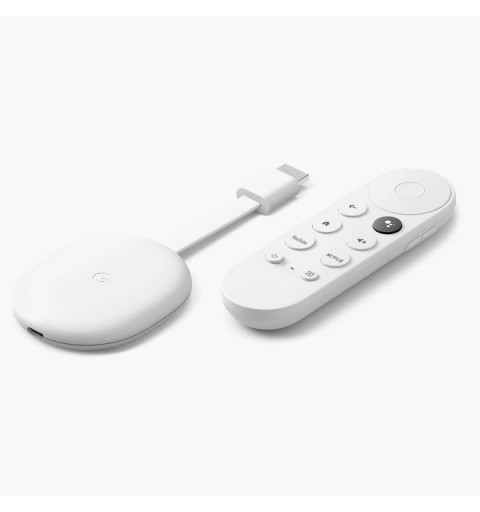 Google Chromecast with GoogleTV HDMI 4K Ultra HD Android Blanco