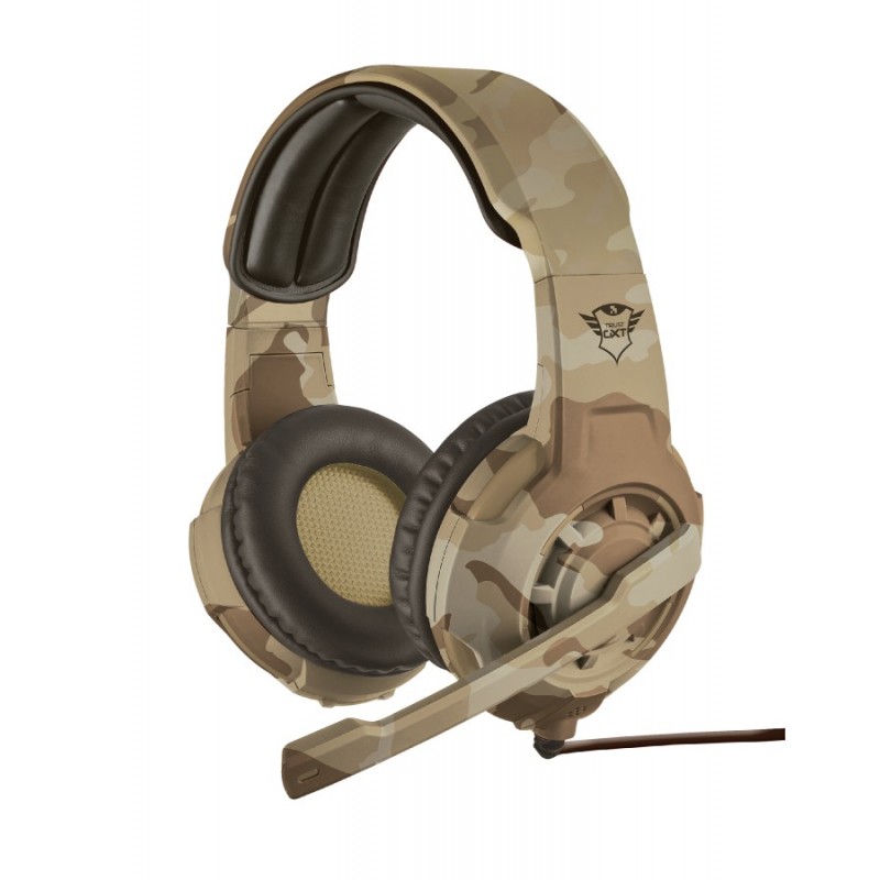 Trust GXT 310D Radius Casque Avec fil Arceau Jouer Camouflage