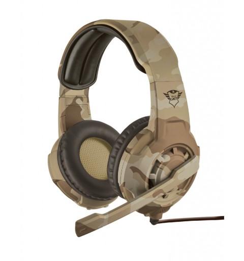 Trust GXT 310D Radius Auriculares Alámbrico Diadema Juego Camuflaje