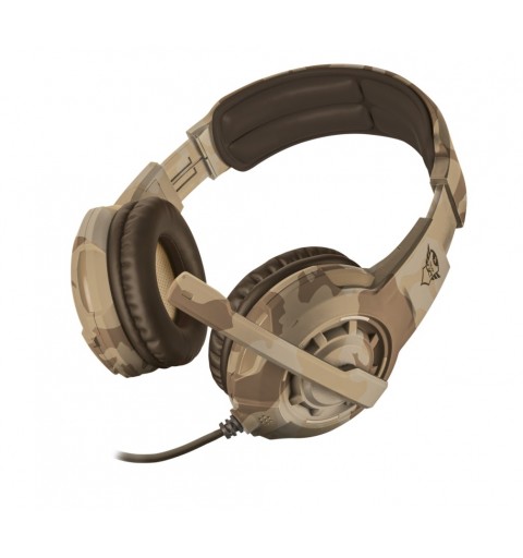 Trust GXT 310D Radius Auriculares Alámbrico Diadema Juego Camuflaje