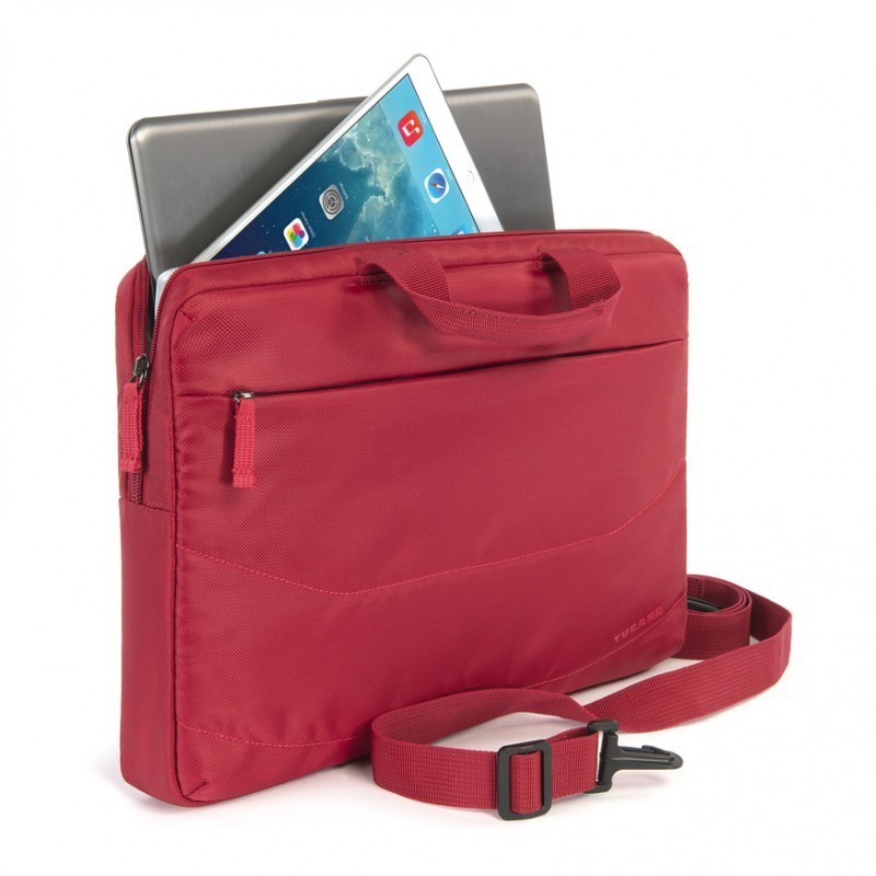 Tucano Idea borsa per notebook 39,6 cm (15.6") Custodia a tasca Rosso