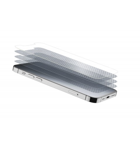 Cellularline Strong Glass - iPhone 13 mini Vetro rinforzato 4 volte più resistente e protettivo