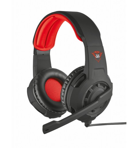 Trust GXT 310 Auriculares Alámbrico Casco Juego Rojo