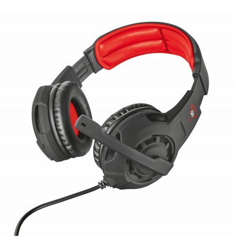 Trust GXT 310 Auriculares Alámbrico Casco Juego Rojo