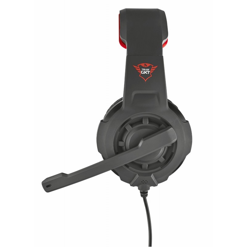 Trust GXT 310 Auriculares Alámbrico Casco Juego Rojo