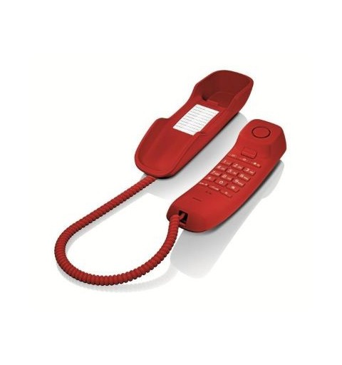 Gigaset DA210 Téléphone analogique Rouge