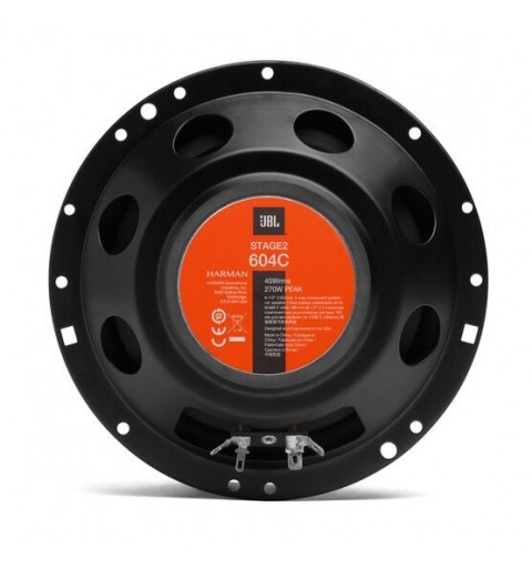 JBL Stage2 604C enceinte de voiture Rond 2-voies 270 W 4 pièce(s)