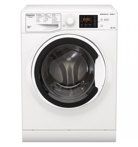 Hotpoint NDB 96443 W IT N lavasciuga Libera installazione Caricamento frontale Bianco D