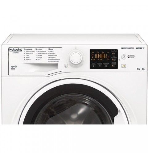 Hotpoint NDB 96443 W IT N lavadora-secadora Independiente Carga frontal Blanco D