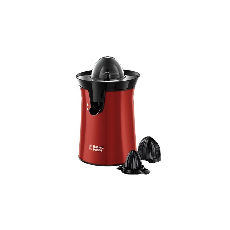 Russell Hobbs Colour Plus+ prensa de cítricos eléctricos 60 W Negro, Rojo