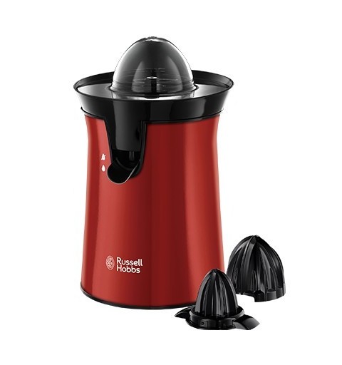 Russell Hobbs Colour Plus+ prensa de cítricos eléctricos 60 W Negro, Rojo