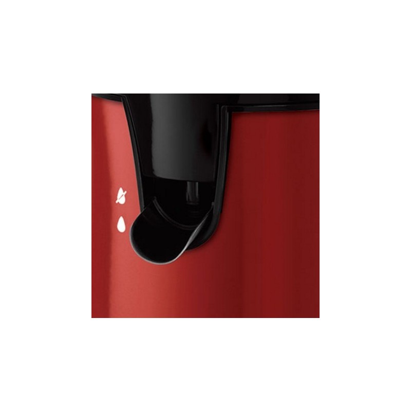 Russell Hobbs Colour Plus+ Elektrische Zitronenpresse 60 W Schwarz, Rot