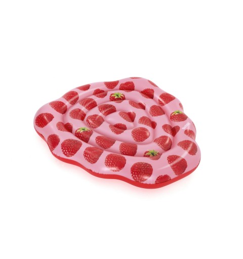 Bestway 43396 galleggiante da piscina e da spiaggia Rosa, Rosso Immagine PVC Materassino galleggiante