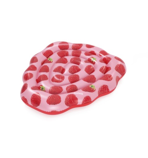 Bestway 43396 galleggiante da piscina e da spiaggia Rosa, Rosso Immagine PVC Materassino galleggiante